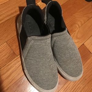 Zara Grey Slip-On Sneakers - size 38